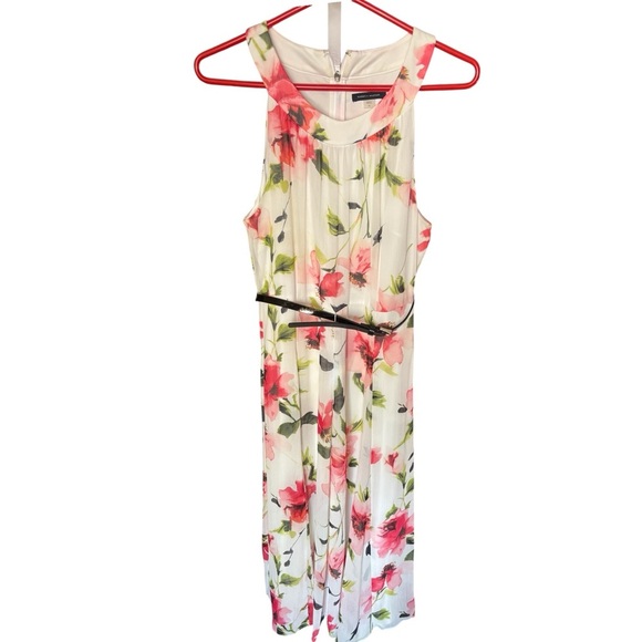 Tommy Hilfiger Floral Dress with Pink and Green - Picture 2 of 3